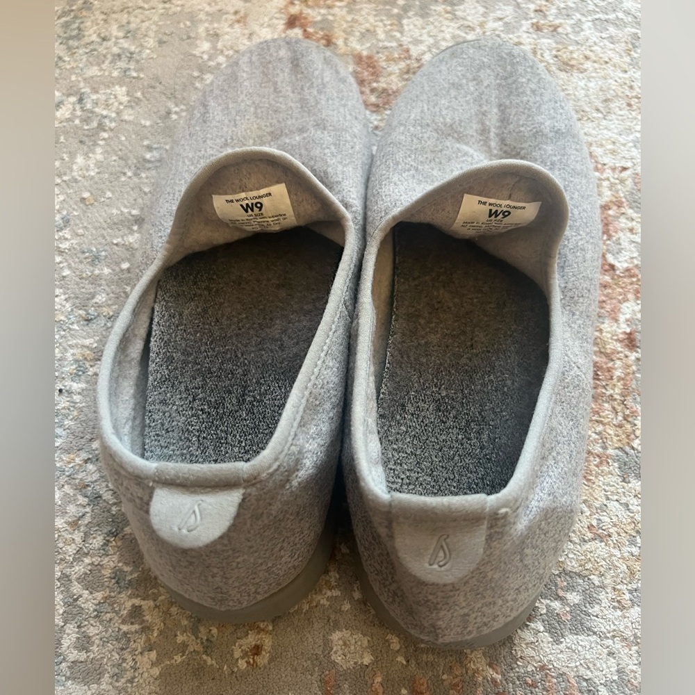 allbirds Gray Wool Lounger Slip-On Casuals